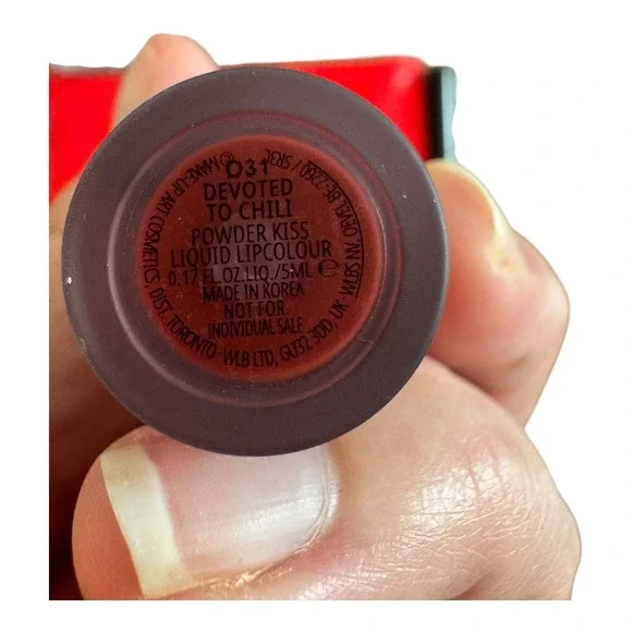 NEW MAC Cosmetics Makeup Set Chili Lipstick Lip Colour Prep Prime Bag Double Zip - Picture 4 of 8